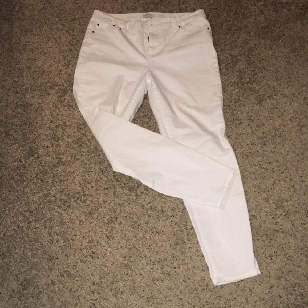 White jeans